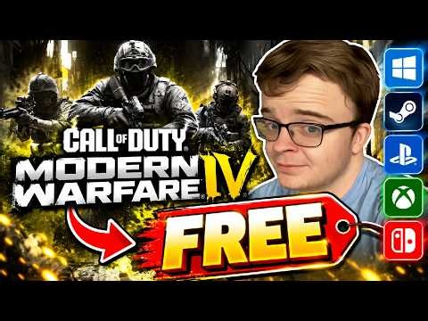 How to Get MODERN WARFARE 4 for FREE 🎮 Play COD MW4 Free NOW! (Xbox, PS5, PC, Steam & Switch)