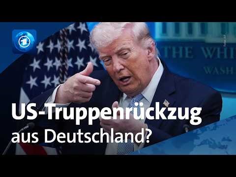 Schlagabtausch mit Merz: Trump droht mit Reduzierung der US-Truppen in Deutschland