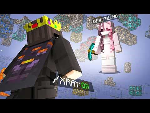 Secretly X-RAYING On My Girlfriend's Minecraft SMP..!
