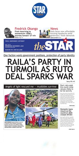 Top Stories Review from The Star Newspaper Kenya