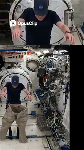 How Astronauts Put On Pants in Space