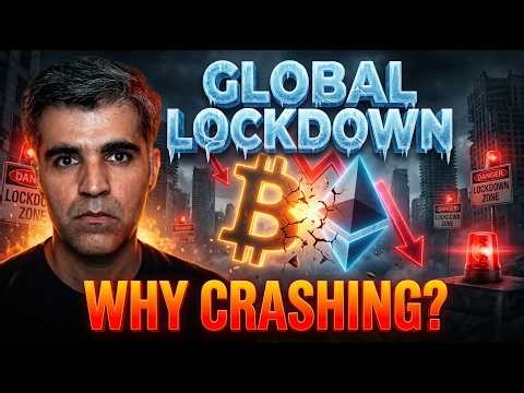 GLOBAL LOCKDOWN FEARS! ⚠️ Why Bitcoin & Ethereum Are Falling