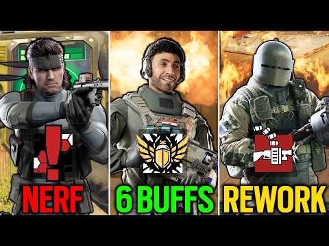 SOLID SNAKE NERFED AND NOOR GOT 6 BUFFS (MID SEASON PATCH)