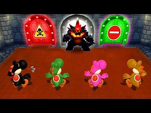 Mario Party 9 MOD: All COLORFUL YOSHIS! (Minigame Battle)