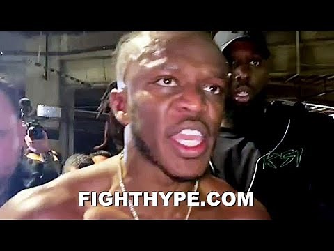 KSI ANGRY REACTION IMMEDIATELY AFTER LOSS TO TOMMY FURY IN CONTROVERSIAL DECISION: "AIN'T NO WAY"