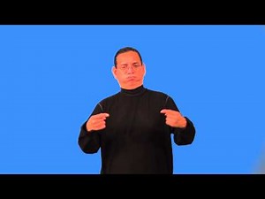 Watch how to sign 'schism' in American Sign Language.