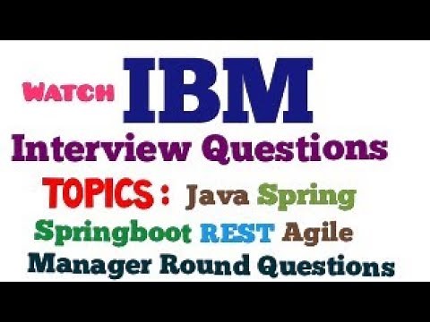 IBM Interview Questions | Interview Experience | Freshers and Experienced