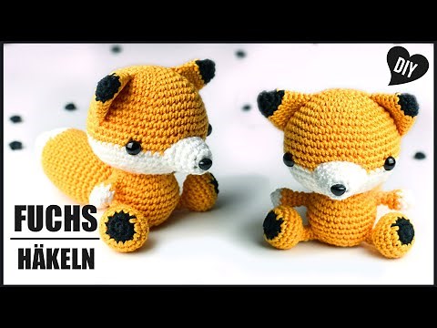 Crochet fox | Animal crochet pattern - DIY by Pfänder
