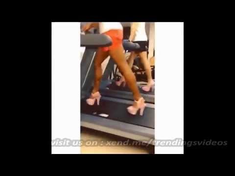 How to treadmill on HIGH HEELS