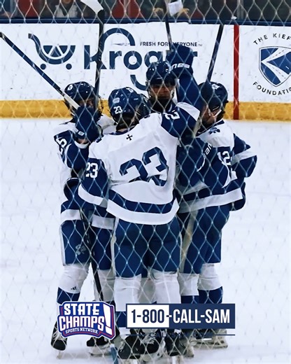 CONGRATULATIONS to Ryan Dye of Detroit Catholic Central! 🏒🔥 Ryan wins the online vote with 22,551 votes to secure his spot in the Final Four for the STATE CHAMPS! Hockey Player of the Year! Presented by Sam Bernstein Law The full Final Four will be announced on STATE CHAMPS! Hockey Time 📅 Wednesday, March 4th | 3:00 PM 📺 STATE CHAMPS! YouTube Channel - Search: statechampsnet | State Champs Michigan