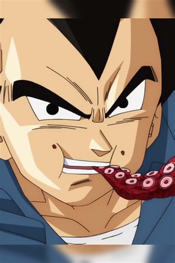 VEGETA è ARRABBIATO con il POLIPO per l’inchiostro 😂 dragon ball super