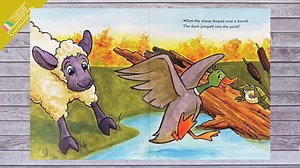 When the Leaf Blew In - Fall Read Aloud Books for Autumn - Cause and Effect Bedtime Stories for Kids