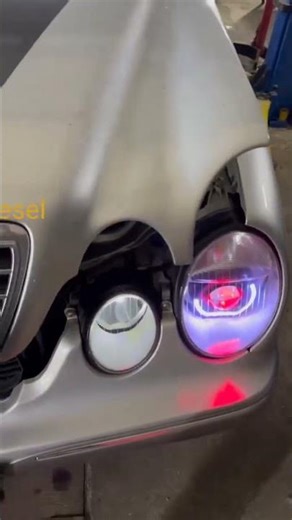 w210 e320cdi om613 stage2 TCU and stage ECU with fire bangs