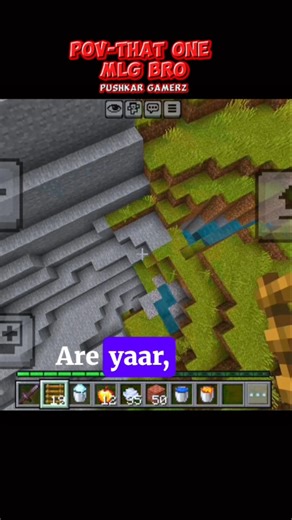 That one MLG bro🤡😂 #minecraft