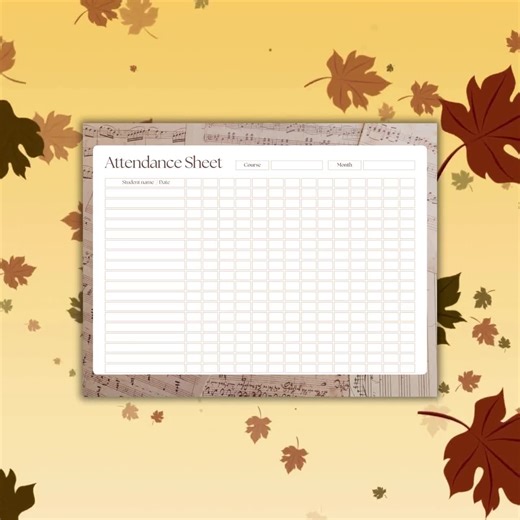 Teacher Attendance Sheet Bundle | Set of 4 Classroom Trackers | 8.5x11 Printable Pdfs - Etsy