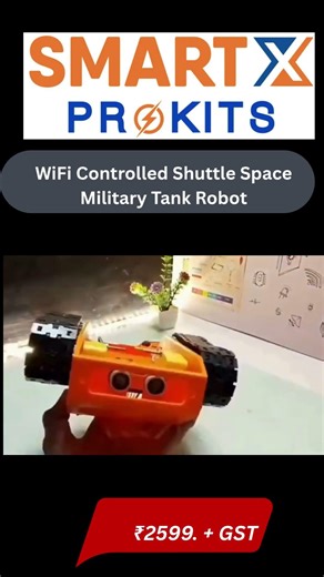 WiFi Controlled Tank Robot DIY Kit | Arduino NodeMCU Mobile App Control STEM Project for Students