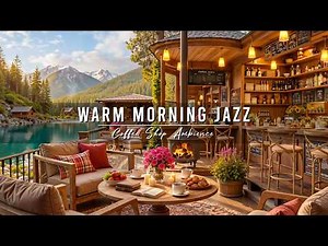Good Mood with Warm Morning Jazz Music ☕ Cozy Coffee Shop Ambience & Smooth Jazz Instrumental Music