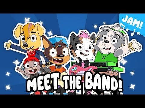 Meet the Band 🎸 | Shoe Biters | Animated Kids Rock Music Cartoon