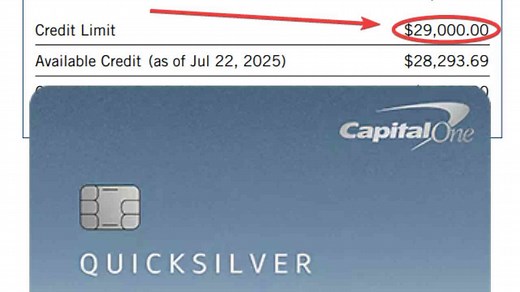 $29,000 Capital One Credit Limit Increase (Soft Pull)