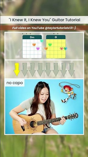 How to Play "I Knew It, I Knew You" by ‪@TaylorSwift‬ on Guitar 🎸 | Easy Chords & Strumming! 🎶