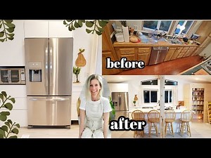 KITCHEN REMODEL INSTALLING IKEA CABINETS kitchen before and after