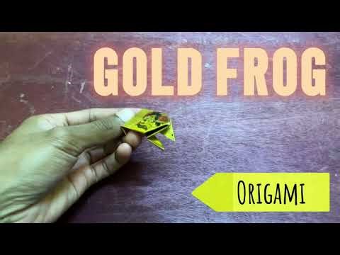 Playing Card Origami Frog Tutorial 🐸 | Easy Step-by-Step Craft