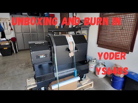 A New Cooker at BuQeye BBQ | Unbox and Burn In of the Yoder YS640S