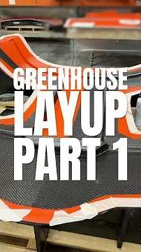 GREENHOUSE LAYUP PT.1 #carbonfiber #engineering #hypercar