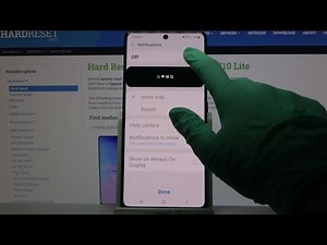 How to Add Screen Lock in SAMSUNG Galaxy Note 10 Lite – Passco...