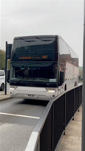 Former Stagecoach Megabus SHA 2S arrives into Doncaster with a LNER Rail Replacement Service