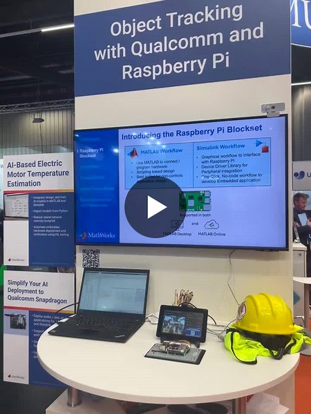 #embeddedworld #matlab #simulink #raspberrypi #computervision #embeddedsystems #modelbaseddesign #mathworks | Amal Jayaraj