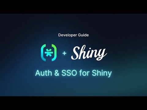 Add Auth and Enterprise SSO to Your Shiny App