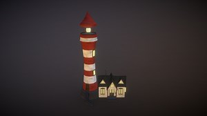 Lighthouse - Download Free 3D model by Mary_Lo (@natiyp4)