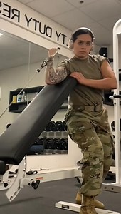7.9K views · 450 reactions | Army girl's workout gym Muscle women soldier  Airporce aircraft USA #airforce #aircraft #usnavy #workout #pilot #asmr #military #usarmy | Beautiful Military Girl | Facebook