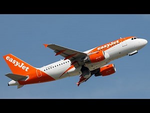 EasyJet Airbus A319 Takeoff from Belfast International (4K)