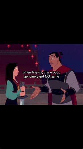 she ain waste NO time leavin after ts #mulan #blowthisup