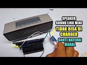 SPEAKER BOSE SOUNDLINK MINI 1 TIDAK MAU DI CHARGER