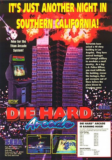 Die Hard Arcade (UET 960515 V1.000) ROM Free Download for Mame - ConsoleRoms