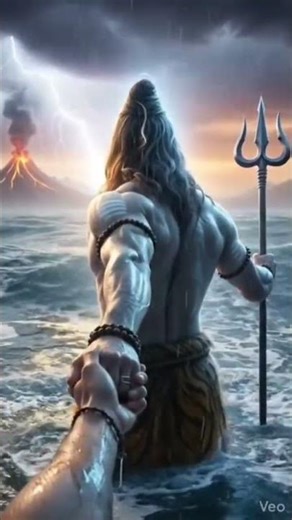 Shiv Ji hath pakadkar sagar paar le jaaye! 🕉️ Mahashivratri 2026 AI video 1 minute me banao #shorts