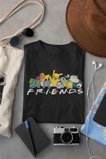Pikachu and Friends Woman Tshirt / Men Tshirt / Racerback Tanks / Sweatshirt / Hoodie - Etsy