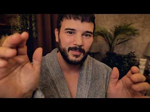 Shhh....You Can Sleep Now 😴 ASMR Gentle Face Touching for Relaxation and Comfort