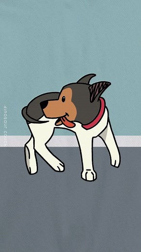 perspective #dog #animation | Dinosaur