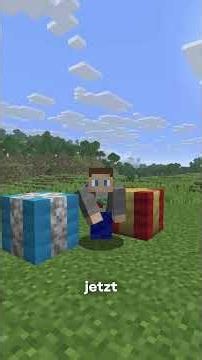 Auf Betten sitzen und Geschenke mit Kissen | Minecraft Bauhack