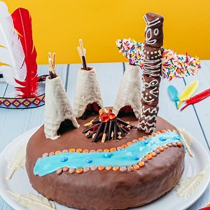 Native American Cake recipe videos for kids by Chefclub