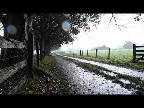 This UNBELIEVABLE Rustic RAIN Scene Will SHOCK Your Senses! (Pure Natural Beauty)