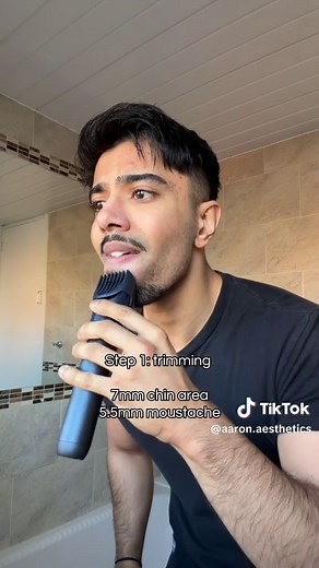 My Goatee Maintenance Routine