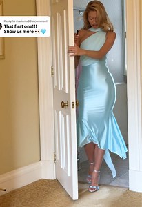 Teal Blue Pastel Dress Launch - April 16th