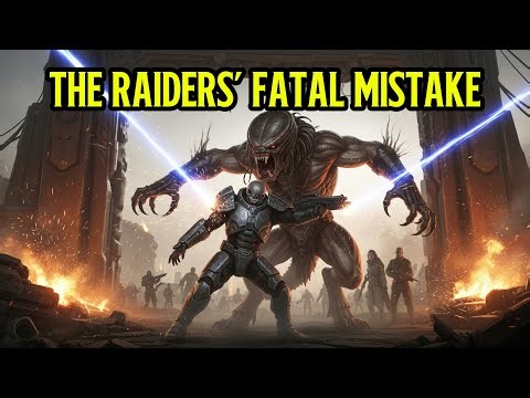 CosmicBeast Sci fi Story: Predator Pet vs Alien Raiders – Humans Watch In Awe