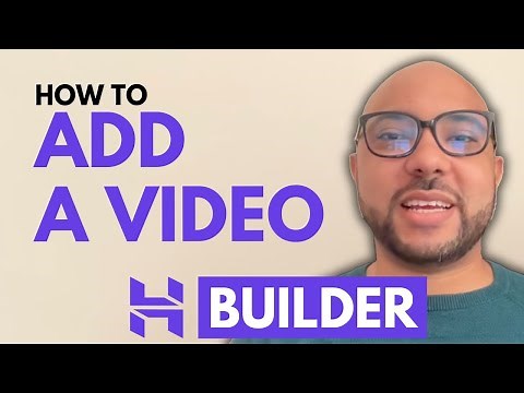 How to Add a Video (Youtube, Facebook, Computer) in Hostinger Website Builder