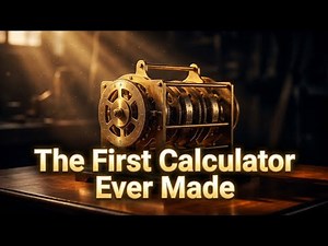 The First Calculator Ever Made | The Invention That Simplified Numbers